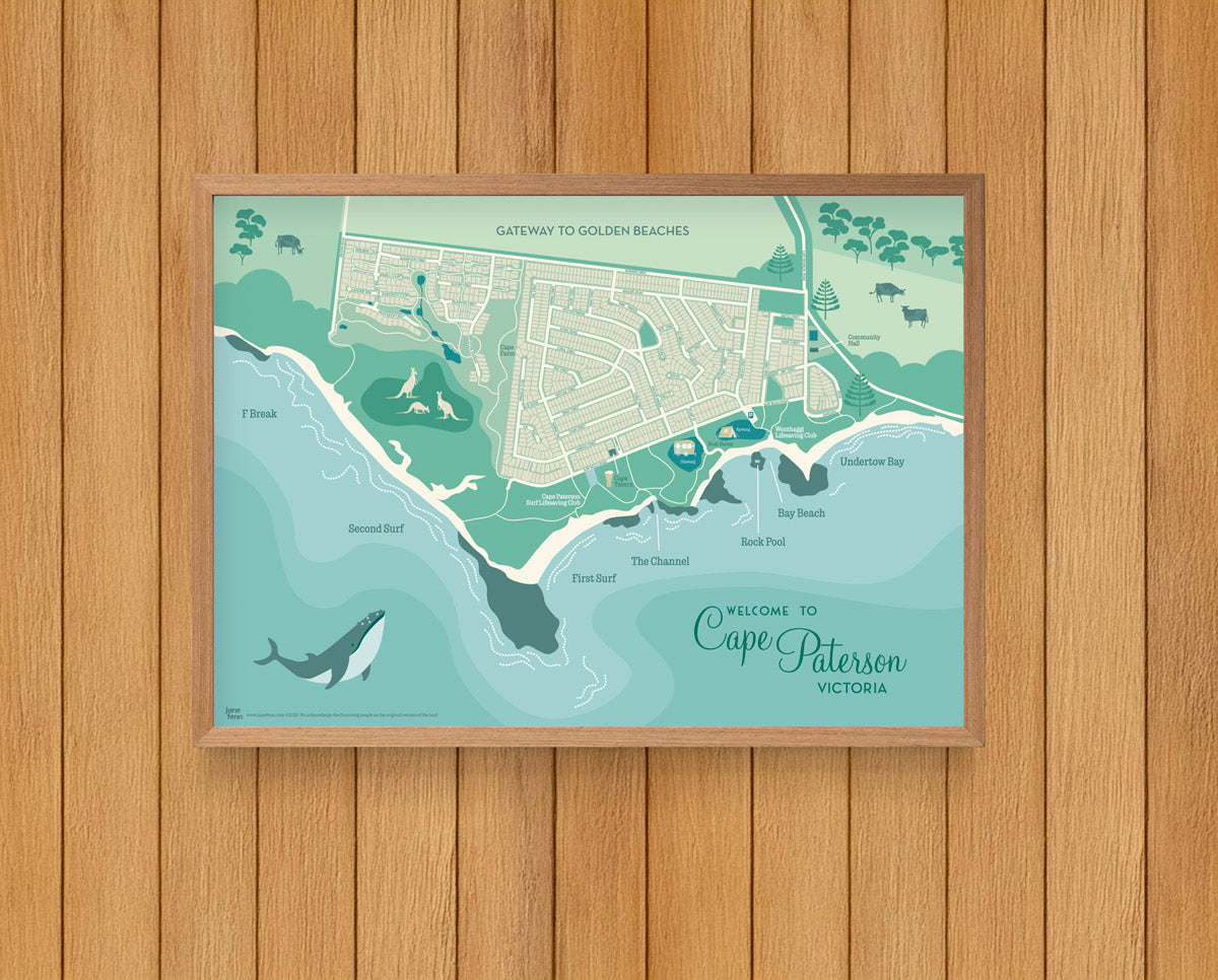 Capson Maps Cape Paterson Map – janefenn